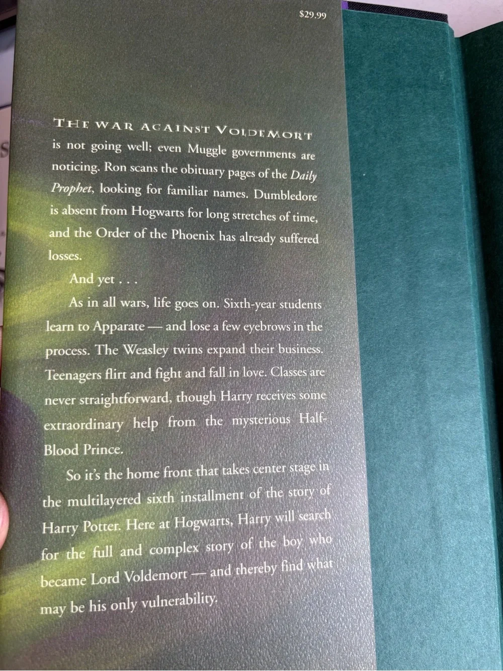 Harry Potter Half-Blood Prince 2005 1st American Edition 1st Printing Hardcover